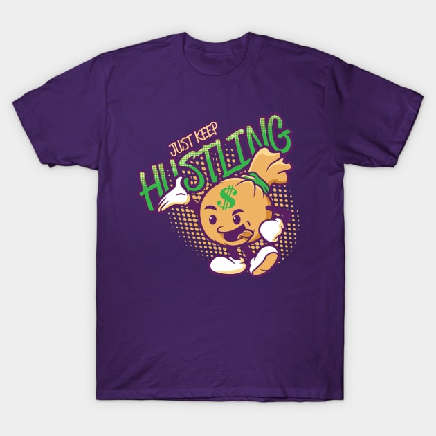 Hustler T-Shirt by janlangpoako